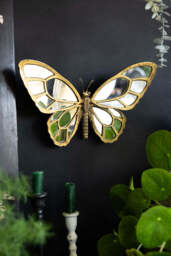 Gold Butterfly Decorative Wall Mirror - thumbnail 5