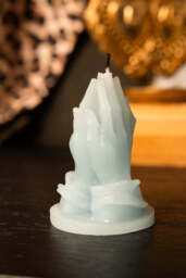 Blue Praying Hands Candle - thumbnail 4