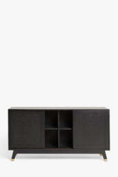 Large Black Leopard Print Sideboard - thumbnail 5