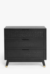 Black Leopard Print Chest Of Drawers - thumbnail 5