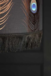 Mind The Gap Peacock Feather Lamp Shade - 3 Sizes Available - thumbnail 5