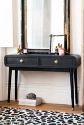 Black & Gold Ringo Console Table - thumbnail 3