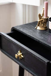 Black & Gold Ringo Console Table - thumbnail 5