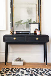 Black & Gold Ringo Console Table - thumbnail 4