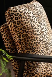 Signature Leopard Print Accent Chair - thumbnail 4