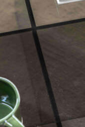 Seventies Smoked Glass Oval Coffee Table - thumbnail 4