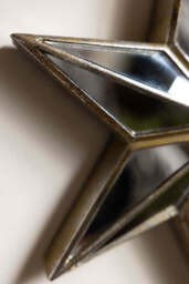 Large Mirrored Star Wall Decoration - thumbnail 4