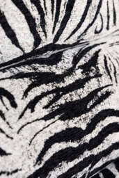 Zebra Print Lounger Chair - thumbnail 3