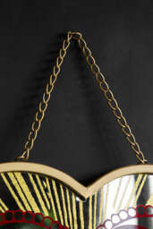 Rebel Of Love Heart-Shaped Wall Mirror - thumbnail 4
