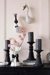 Black Bow Flower Vase - thumbnail 4