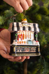 Meat Trader Glass Christmas Tree Decoration - thumbnail 1