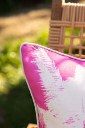 Pink Palm Tree Outdoor Cushion - thumbnail 5