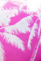 Pink Palm Tree Outdoor Cushion - thumbnail 4