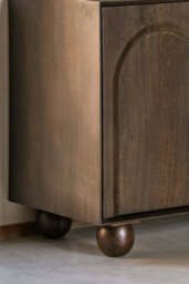 Arc Detail 2-Door Mango Sideboard - thumbnail 3