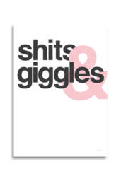 Shits & Giggles Art Print - Unframed - thumbnail 4