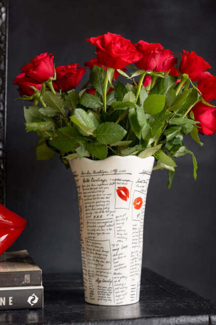 Love Letters Flower Vase - image 1