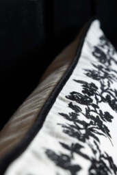 Normal Is Boring Embroidered Rectangular Cushion - thumbnail 3