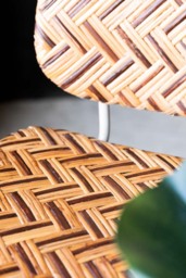 Woven Rattan Dining Chair - thumbnail 5