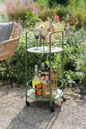 Garden Trading Effortless Outdoor Drinks Trolley in Green - thumbnail 5