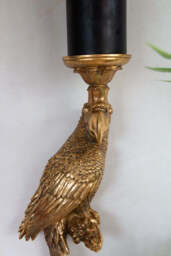 Golden Macaw Parrot Candle Holder - thumbnail 3