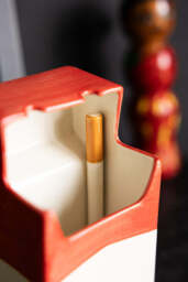 Uncool Cigarette Packet Ceramic Ornament - thumbnail 3