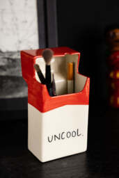 Uncool Cigarette Packet Ceramic Ornament - thumbnail 5