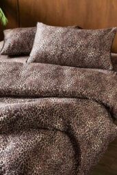 Signature Leopard Print Cotton Sateen Bedding Set - Available in 4 Sizes - thumbnail 5