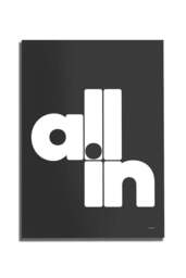 All In Black & White Art Print - Unframed - thumbnail 4