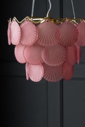 Pink Shell Pendant Light - thumbnail 4
