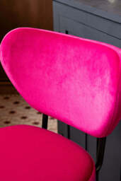 Set Of 2 Adjustable Bar Stools in Harry's Hot Pink - thumbnail 4