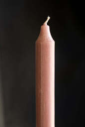Beautiful Dinner Candle - Old Rose - thumbnail 4