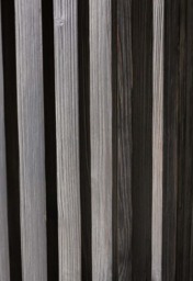 Black Wood Dining Table With Slatted Legs - thumbnail 5