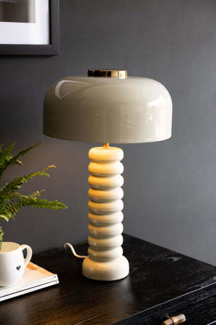 Modern Neutral Table Lamp - image 1