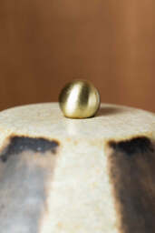 Brown Stripe Carnival Table Lamp - thumbnail 4