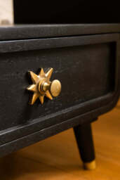 Black & Gold Ringo TV Unit - thumbnail 4
