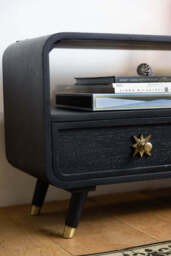 Black & Gold Ringo TV Unit - thumbnail 5