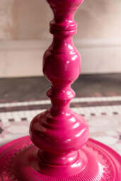 Hot Pink Heart Metal Side Table - thumbnail 5