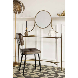Traditional Gold Dressing Table With Mirror by Rockett St George |  uFurnish.com
