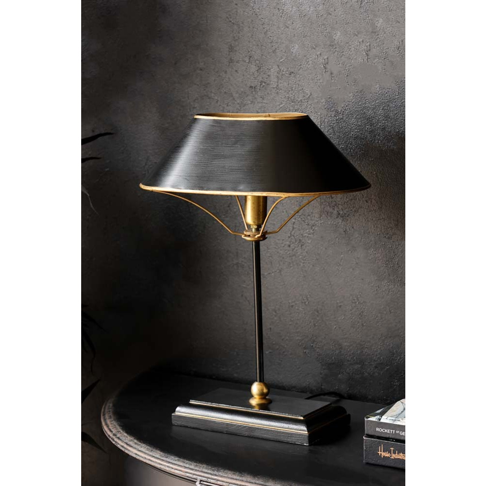 Black & Gold Table Lamp - image 1