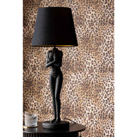 Black Naked Lady Table Lamp