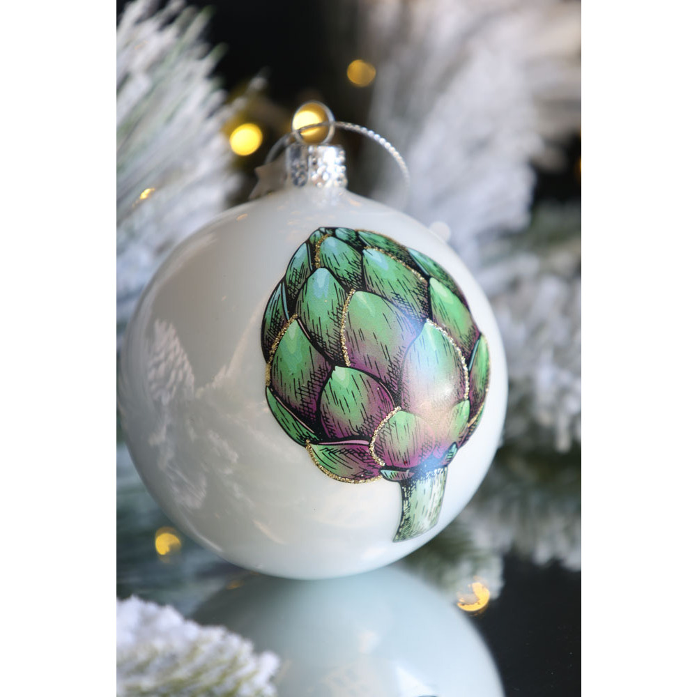 Artichoke Bauble Christmas Tree Decoration - image 1