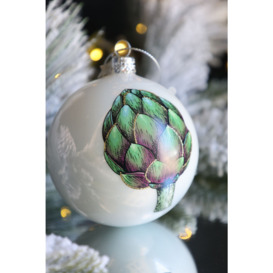 Artichoke Bauble Christmas Tree Decoration - thumbnail 1