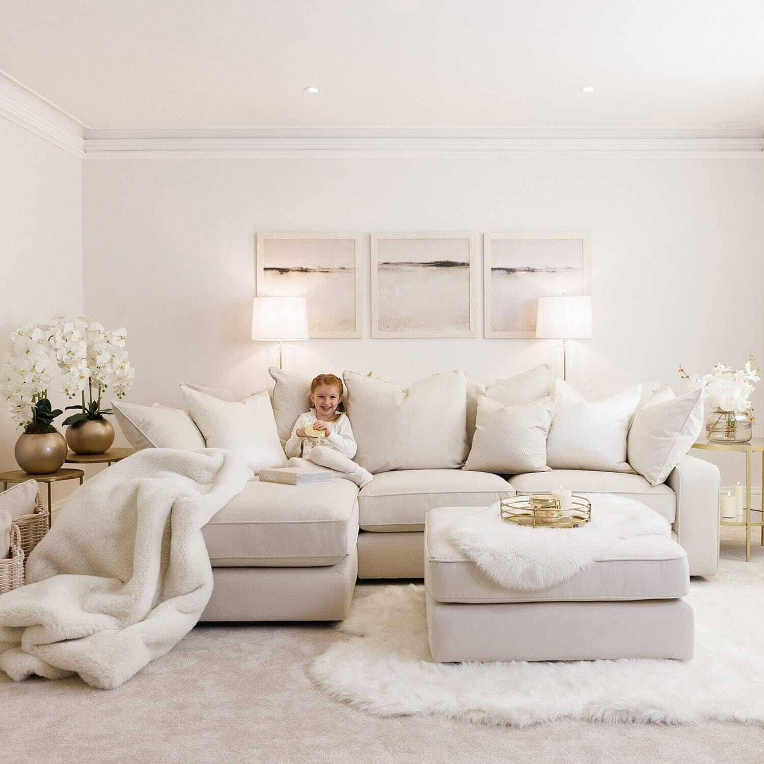 Decorative Pillows Big Beige Pillows Living Room Large Comfy Throw