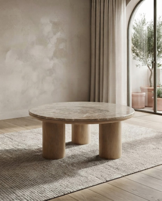 RIVA Mid Oak Coffee Table - image 1