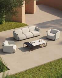 ORYN 5-Seater Lounging Set with Coffee & Side Table