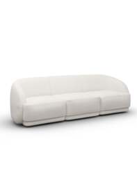 BOUX Three Seater Sofa with Ottoman - thumbnail 2