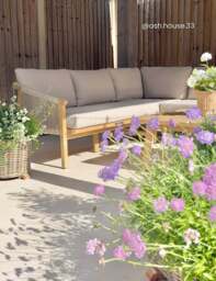 Roma 5 Seater Corner Lounge Set with 90cm Square Coffee Table - thumbnail 2