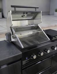 Luxe Outdoor Kitchen 7 Burner with Sink and Pizza Oven - thumbnail 4