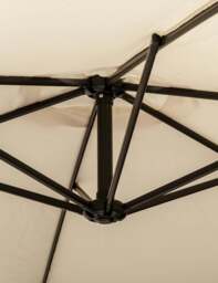 Standard 3M Ivory Cantilever Parasol - thumbnail 4