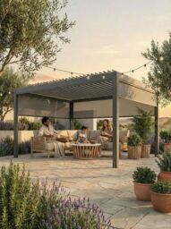 4m Pergola Privacy Screen (Suitable for LUXE and PURE Pergolas) - thumbnail 4